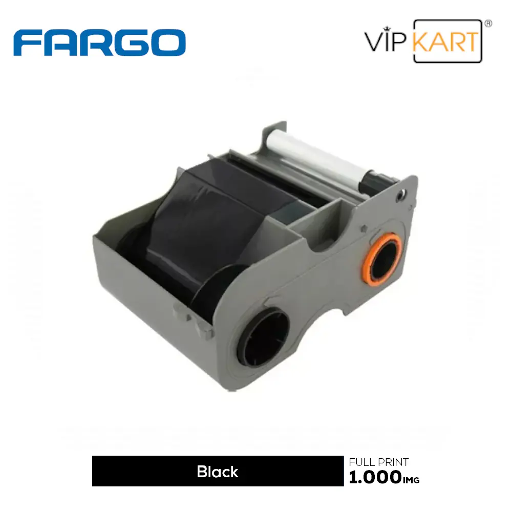 Fargo HID 45101 K (Siyah) Premium Monochrome Ribon – 1000 Baskı