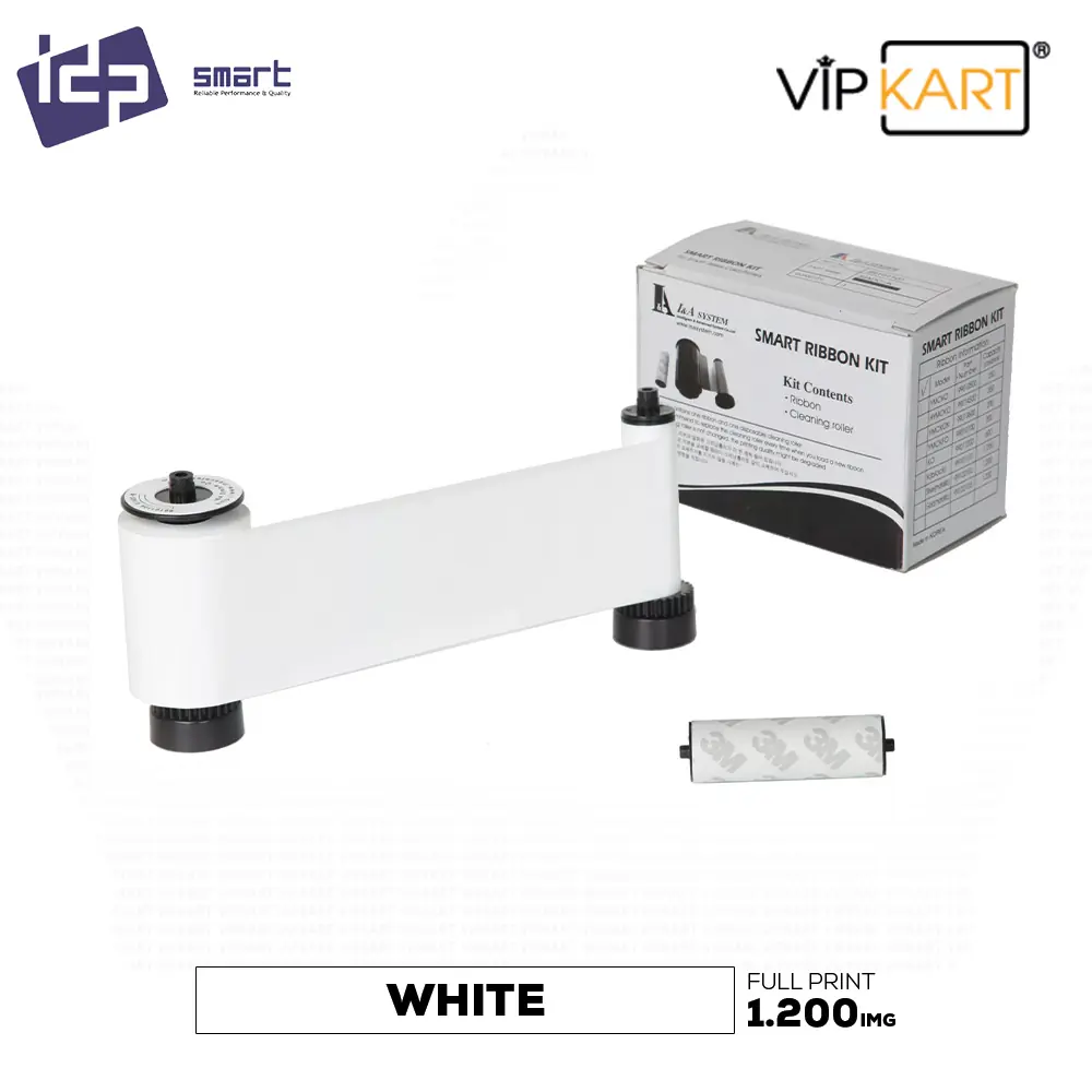 IDP Smart 650663 White (Beyaz) Monochrome Ribon – 1200 Baskı