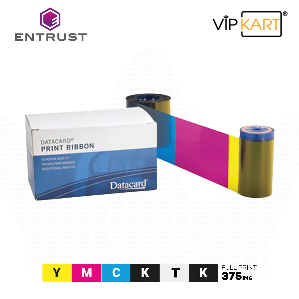 Entrust Datacard 534000-007 YMCKT-K Ribon – 375 Baskı