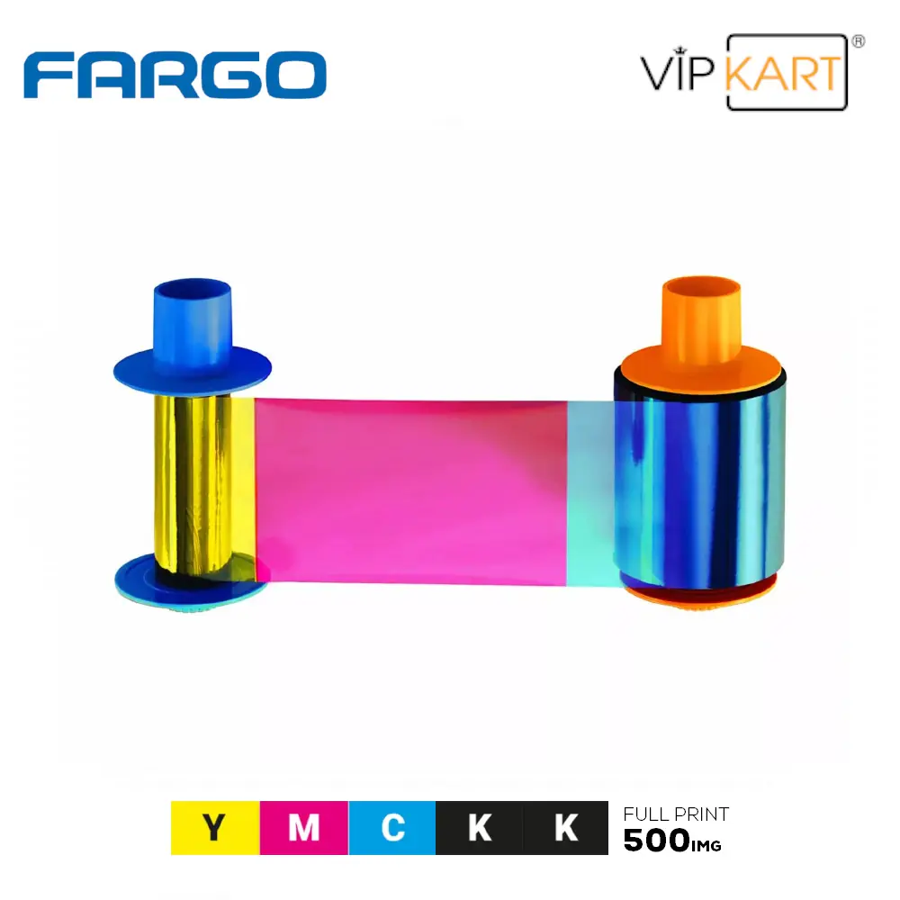 Fargo HID 45215 YMCKK Ribon – 500 Baskı