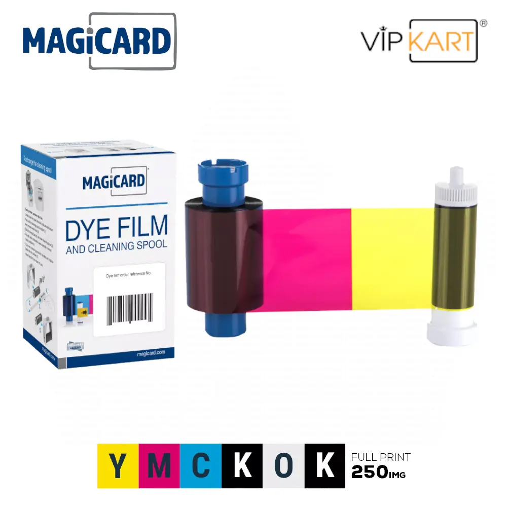 Magicard MC250 YMCKOK Ribon – 250 Baskı