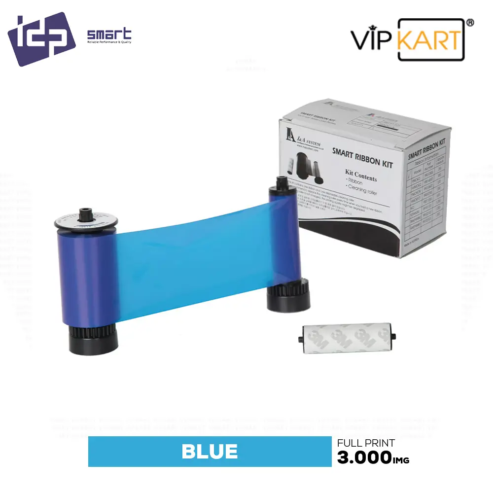 IDP Smart 659195 Blue (Mavi) Monochrome Ribon – 3000 Baskı