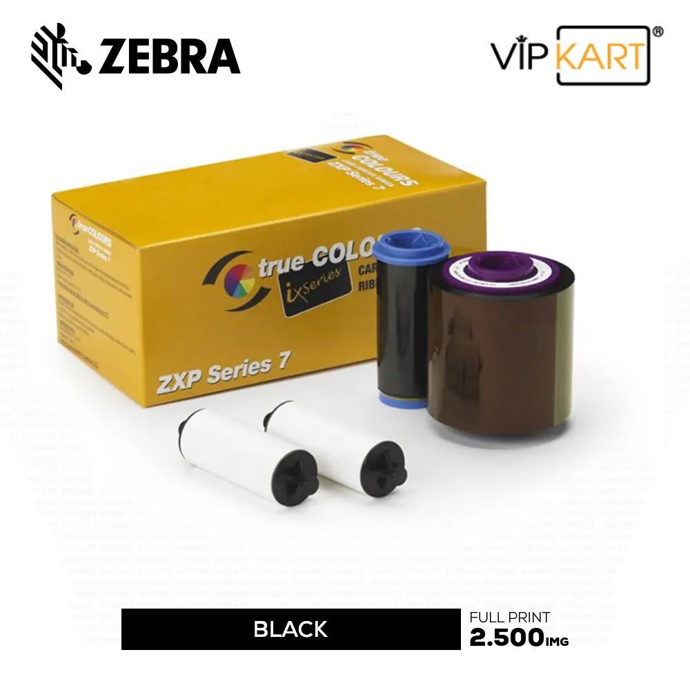 Zebra 800077-701 K (Siyah) Monochrome Ribon – 2500 Baskı