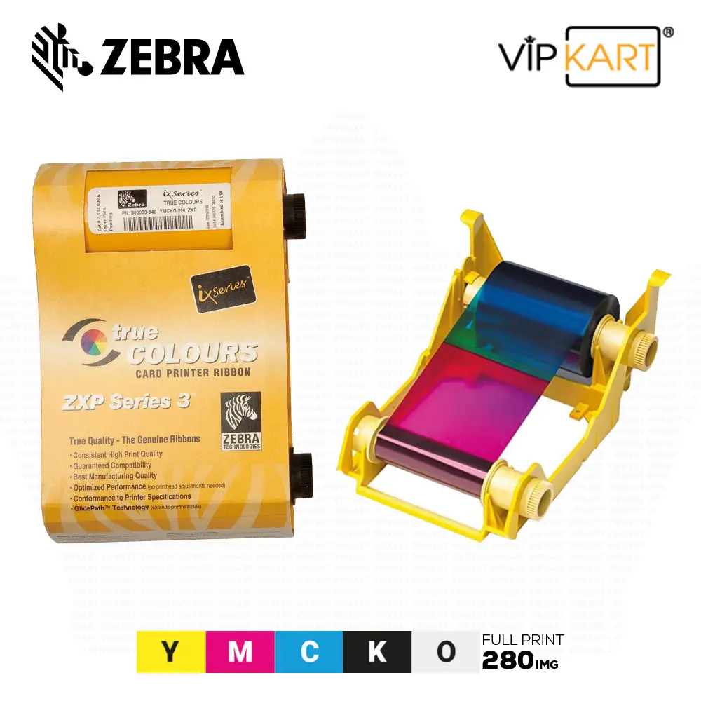 Zebra 800033-340 YMCKO Ribon – 280 Baskı