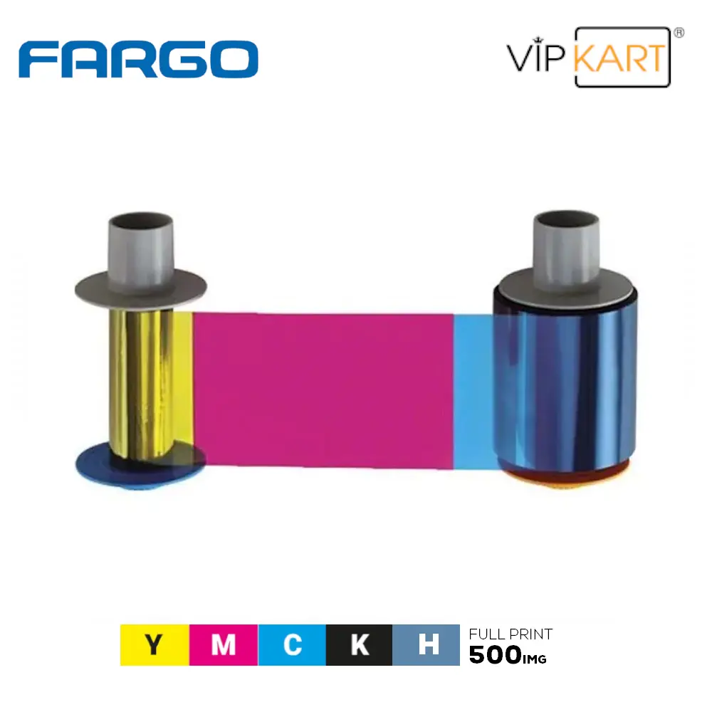 Fargo HID 84513 YMCKH Ribon – 500 Baskı