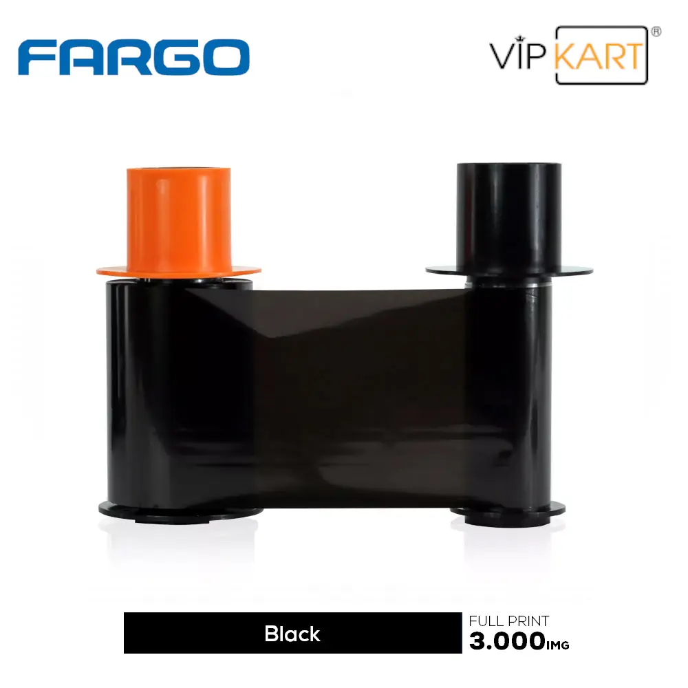 Fargo HID 45616 K (Siyah) Monochrome Ribon – 3000 Baskı
