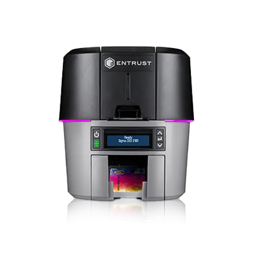 Entrust Sigma DS3 Kart Yazıcı - Çift Yüz | Doğrudan Karta Baskı [DTC] | Laminasyon Modülü