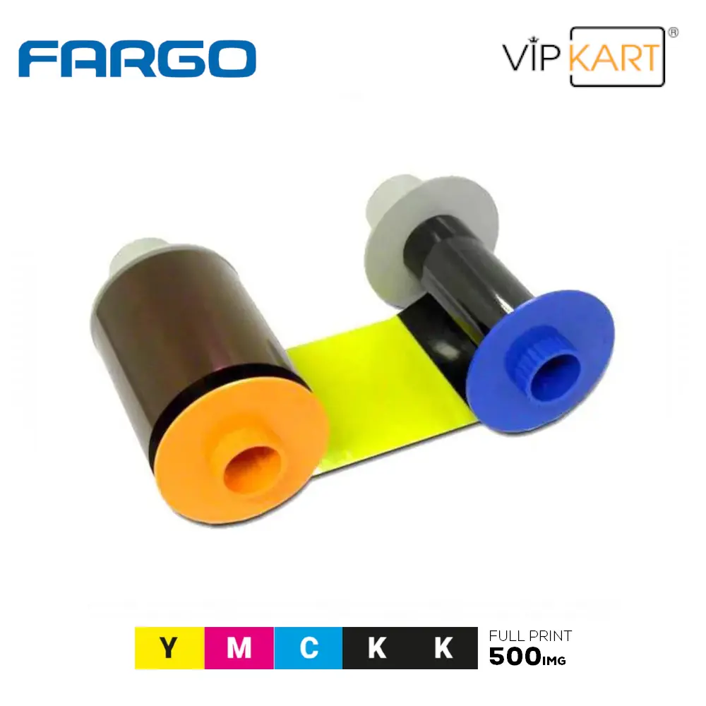 Fargo HID 84512 YMCKK Ribon – 500 Baskı