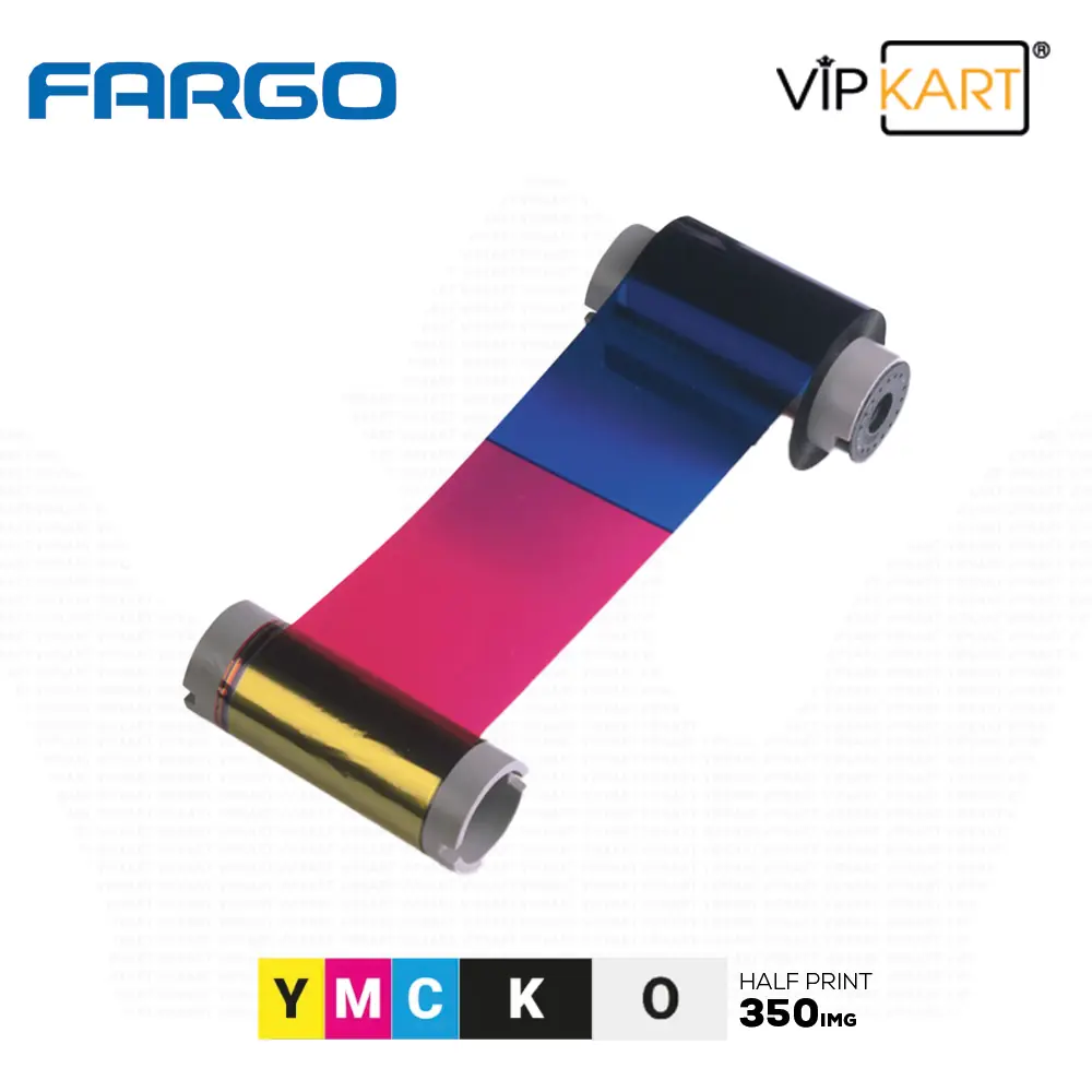 Fargo HID 45029 ymcKO Yarım Panel Yedek Ribon – 350 Baskı