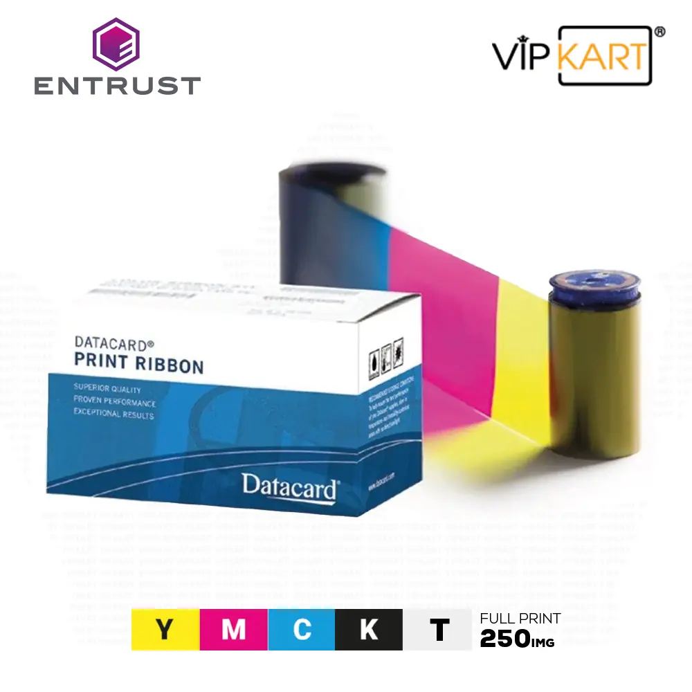 Entrust Datacard 534100-001 YMCKT Ribon – 250 Baskı