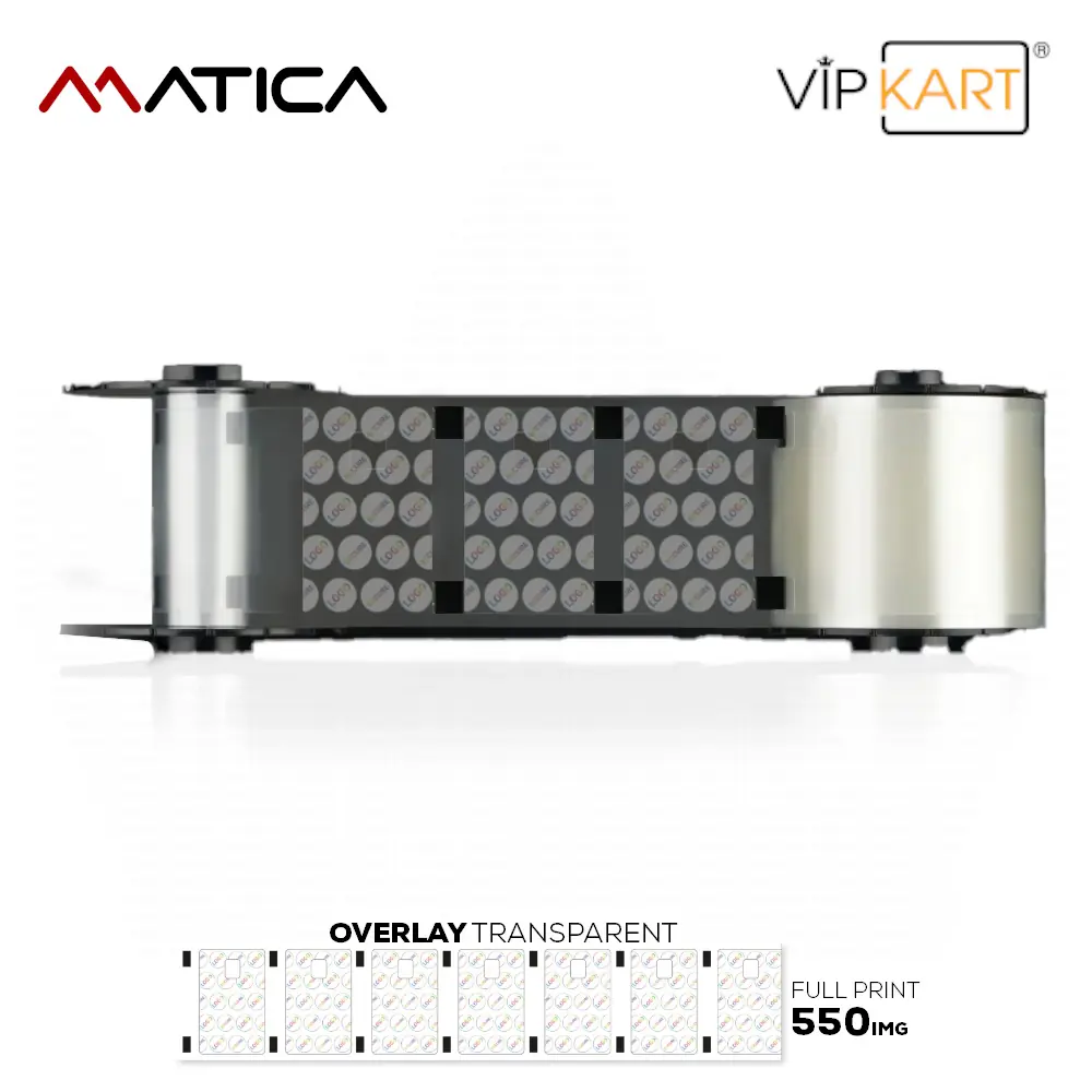 Matica PR20808416 Özel Holografik Desenli Akıllı Çip Kesimli Laminasyon Filmi 0.6mm - 550 Baskı