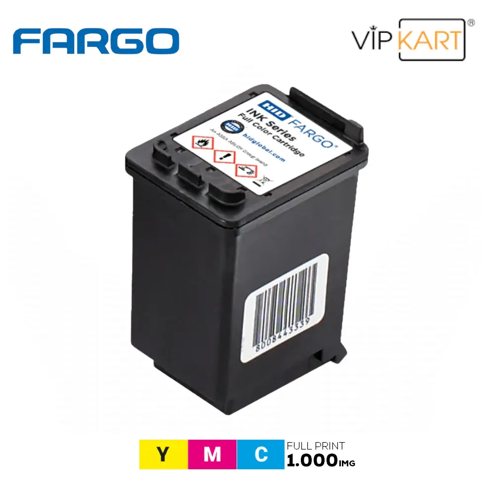 Fargo HID INK1000 YMC Kartuş – 300 - 1000 Baskı