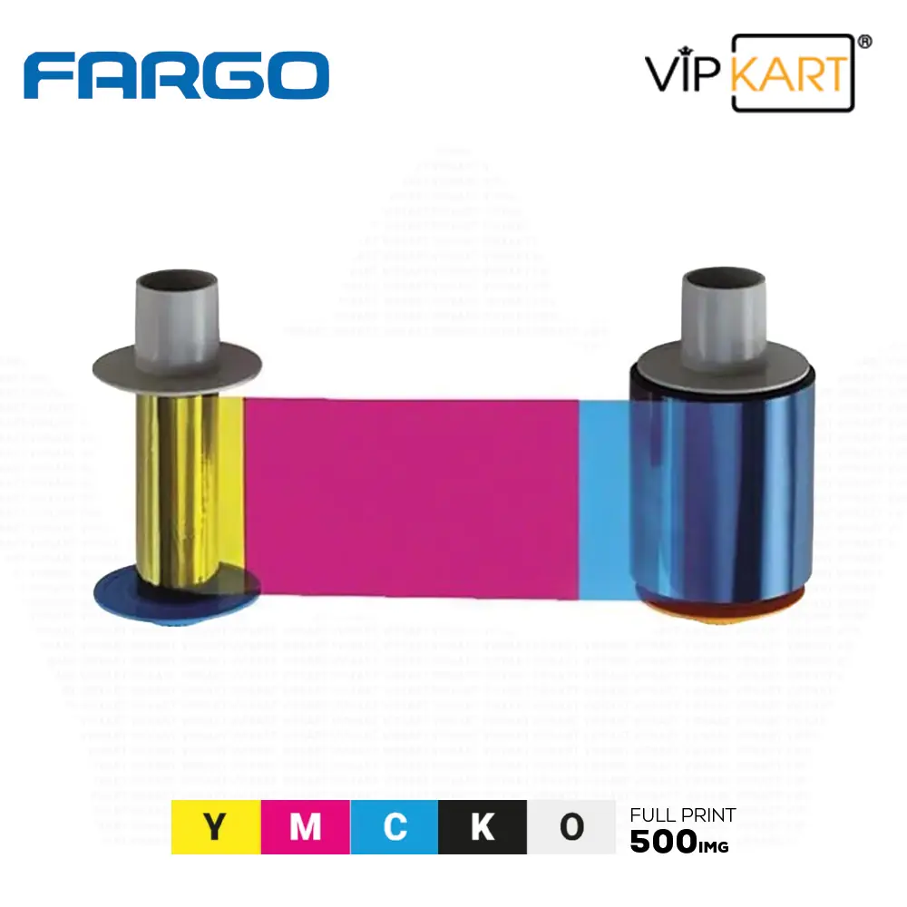 Fargo HID 86200 YMCKO Ribon - 500 Baskı