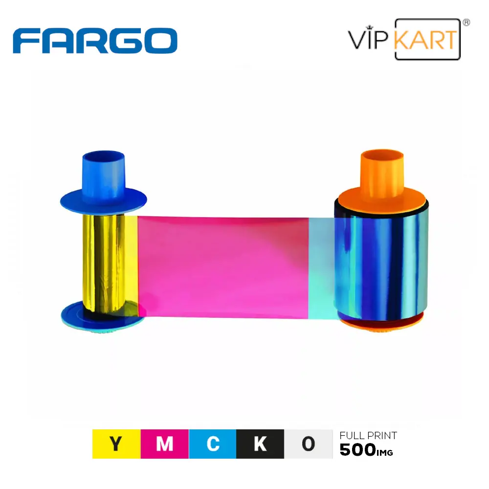 Fargo HID 45200 YMCKO Ribon – 500 Baskı