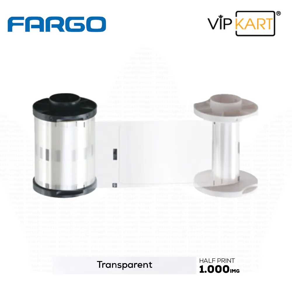 Fargo HID 82710 PolyGuard Atıksız Şeffaf Yarım Panel Laminasyon Filmi 1.0mm – 1000 Baskı