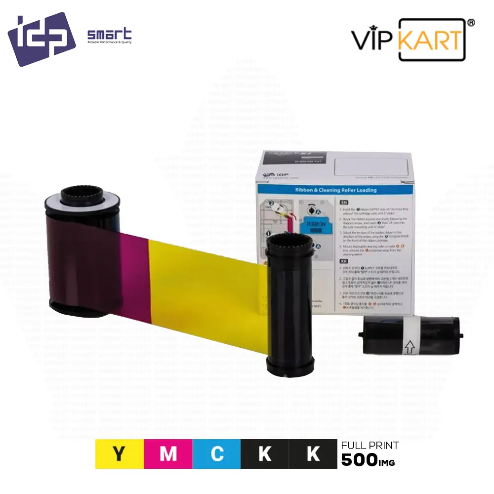 IDP Smart 653378 YMCKK Ribon – 500 Baskı