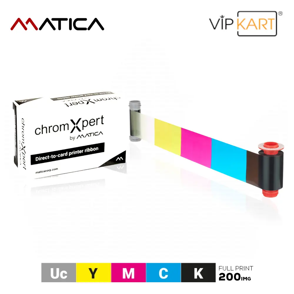 Matica UcYMCK Renkli Platinum Polikarbon Ribon – 200 Baskı