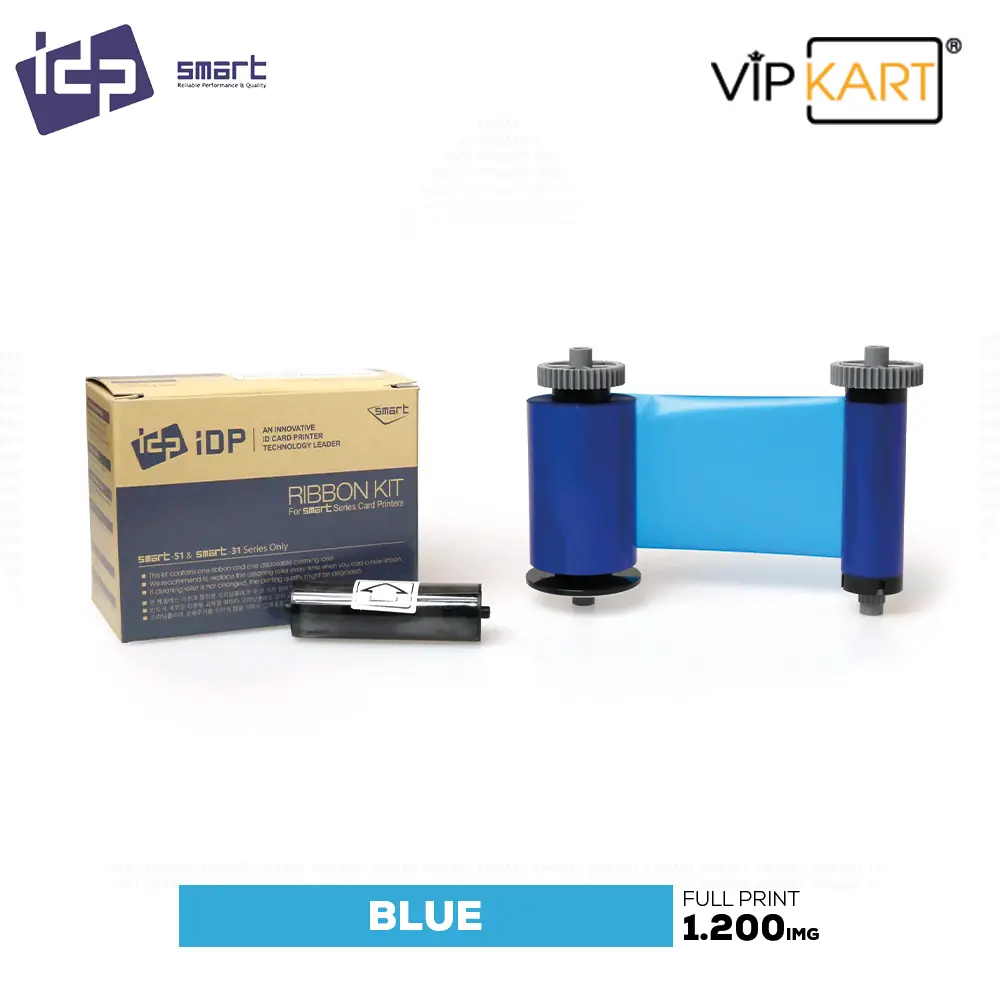 IDP Smart 659372 Blue (Mavi) Monochrome Ribon – 1200 Baskı