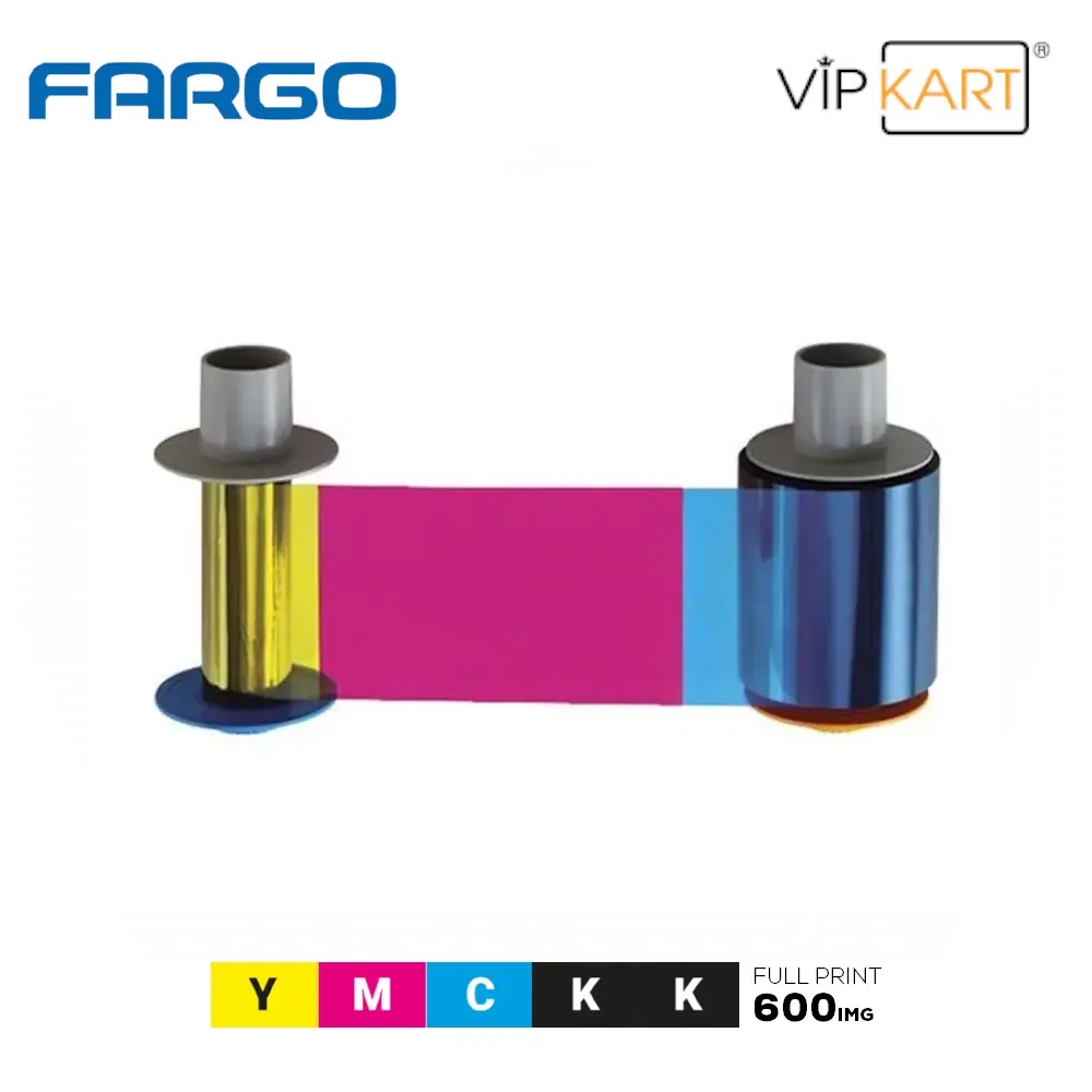 Fargo HID 84912 YMCKK Ribon – 600 Baskı