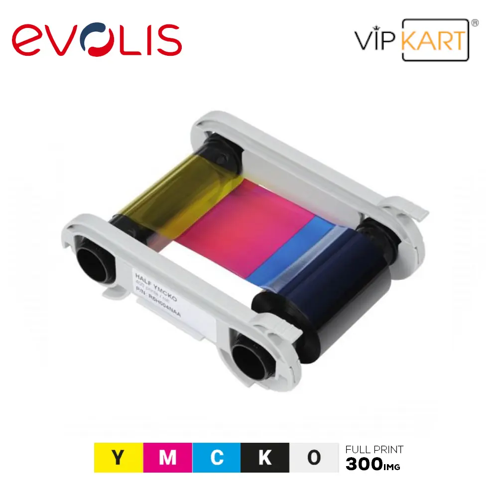 Evolis R5F008EAA YMCKO Ribon – 300 Baskı