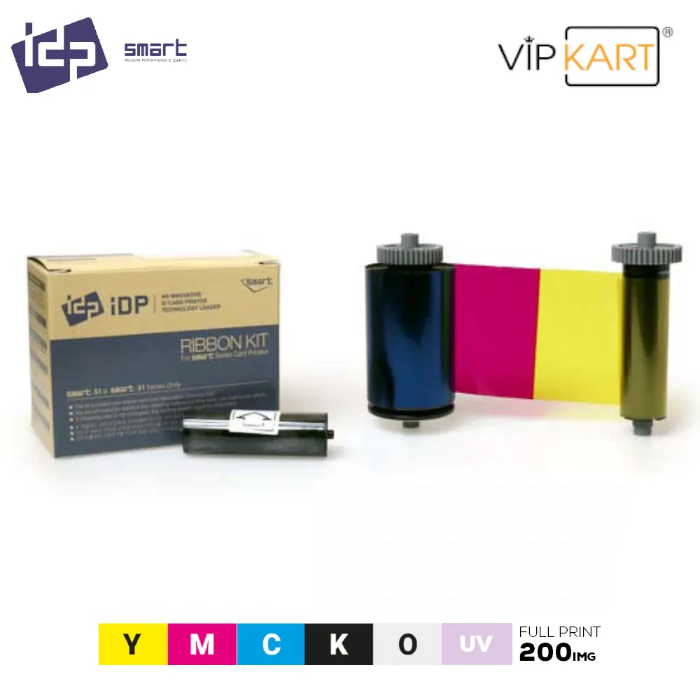 IDP Smart 659380 YMCFKO UV Ribon – 200 Baskı