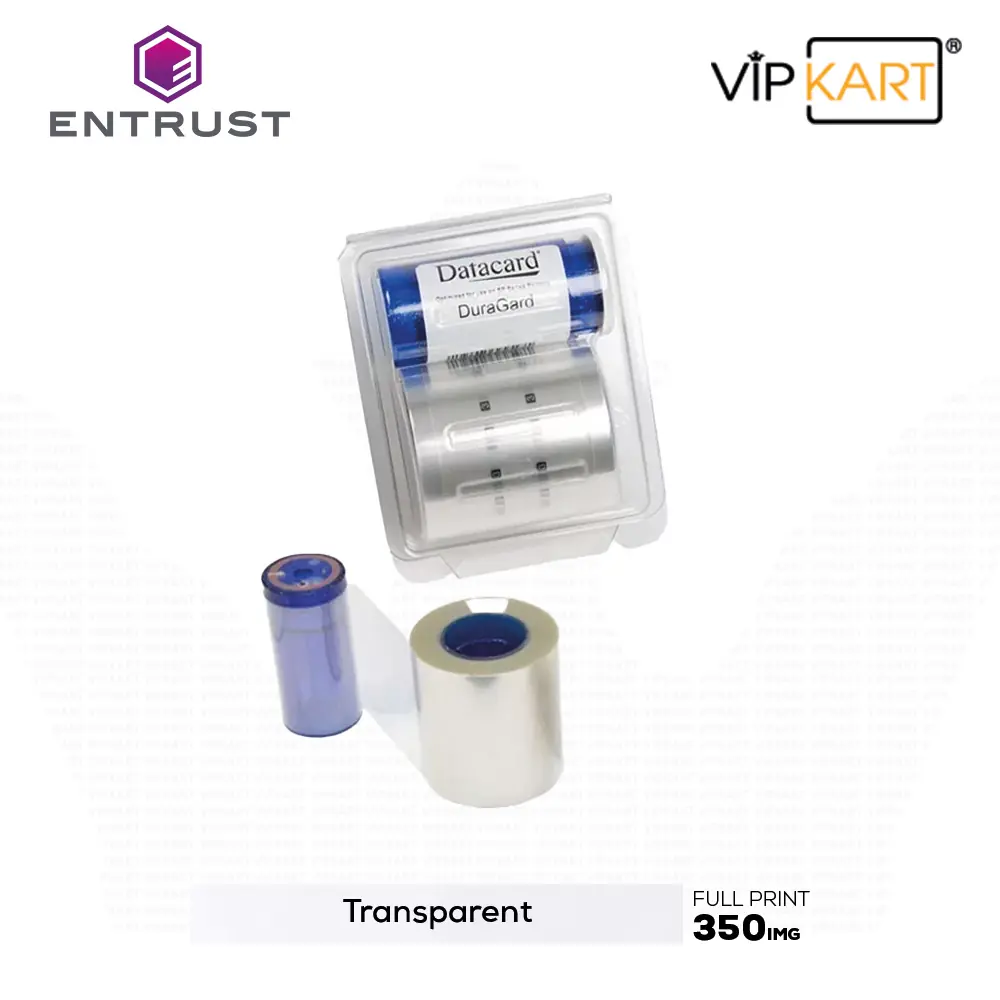 Entrust Datacard 508808-303 Geometrik Eğriler Desenli Akıllı Çip Kesimli Laminasyon Filmi 0.6mm – 350 Baskı