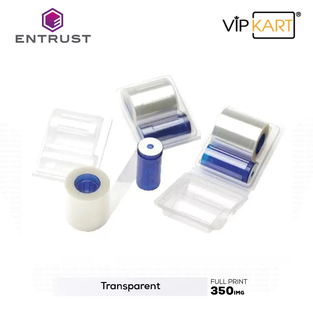 Entrust Datacard 504935-006 Gerçek Orijinal Desenli Laminasyon Filmi 0.6mm – 350 Baskı