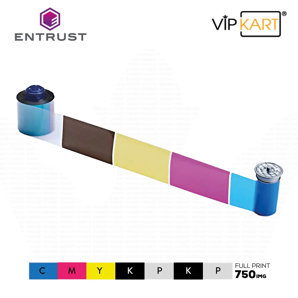 Entrust Datacard 513382-203 CMYKP-KP Ribon – 750 Baskı