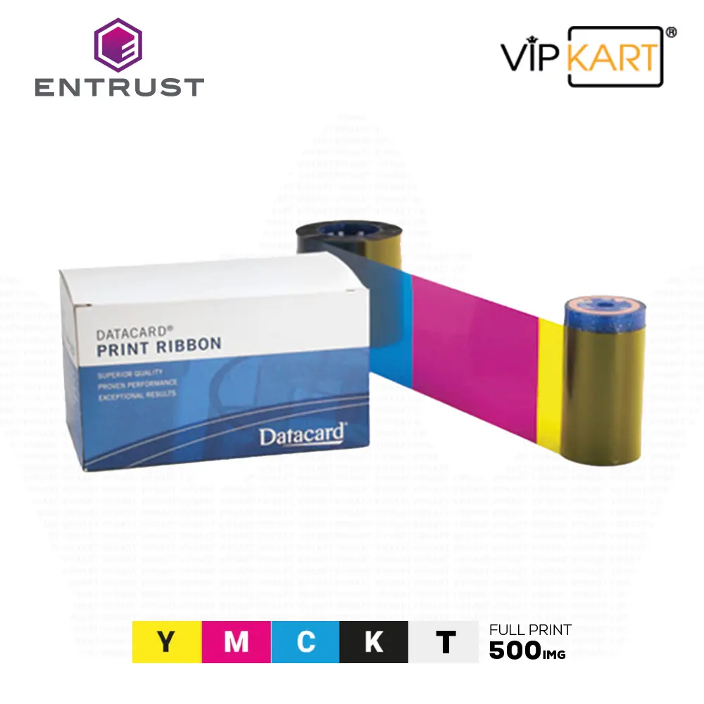 Entrust Datacard 534700-004 YMCKT Ribon – 500 Baskı