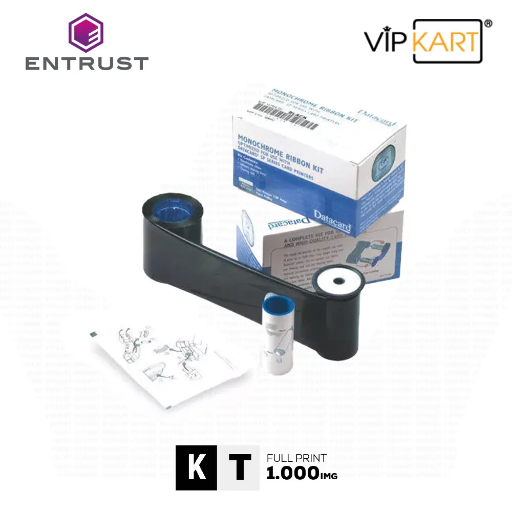 Entrust Datacard 534000-005 KO Monochrome Ribon – 1000 Baskı