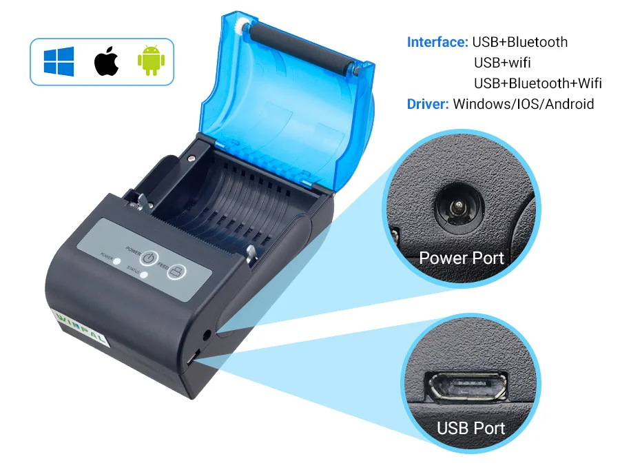 WP-Q2B MOBİL FİŞ YAZICI