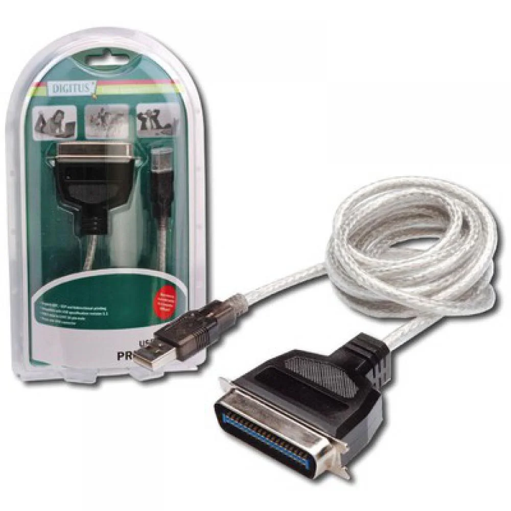 USB - LPT Dönüştürücü Yazıcı Kablosu